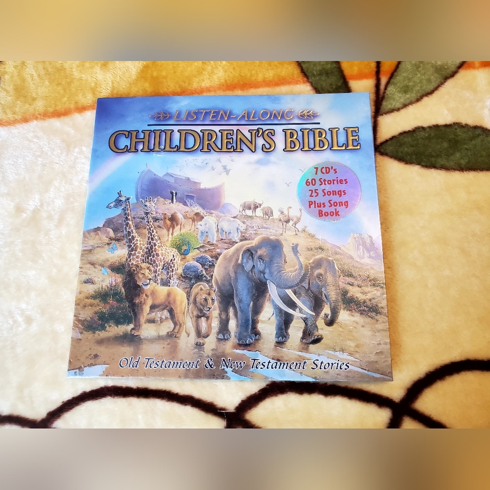 Listen-Along Children's Bible - Blue